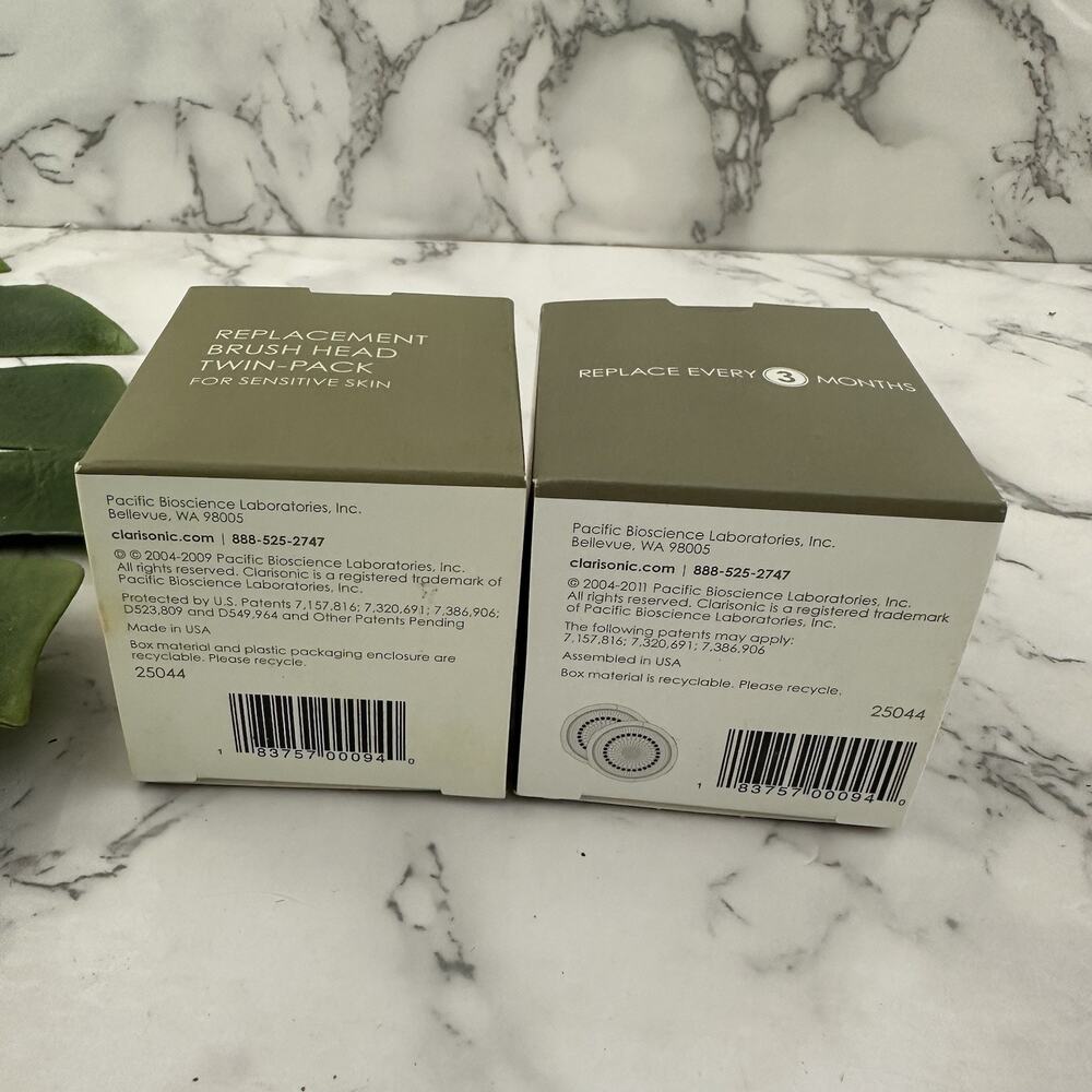 Clarisonic Sensitive Skin Facial Cleansing Brush Head Replacement Brand New 2 - Picture 5 of 7